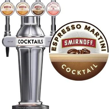 SmirnoffEspressoMartiniDraughtCocktail10ltrBIB