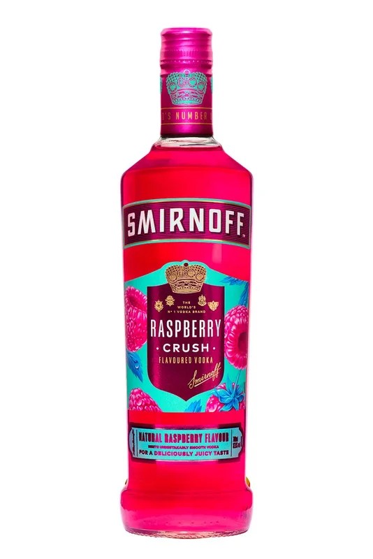 SmirnoffRaspberryCrushVodka70cl