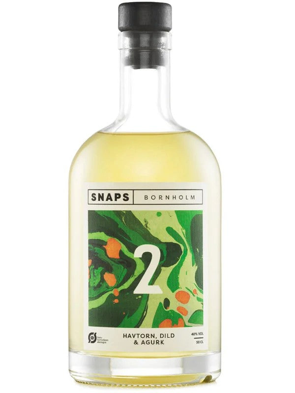 SnapsBornholmNo.2–Havtorn,Dild&Agurk50cl.40%