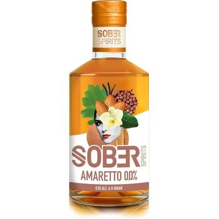 SoberSpiritsAmarettoNon–AlcoholicAlternative0.0%(50cl)0%