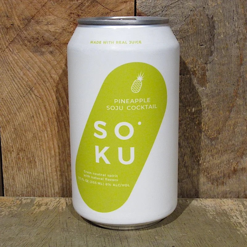 SokuPineappleSojuSeltzer(SingleCan)355ml