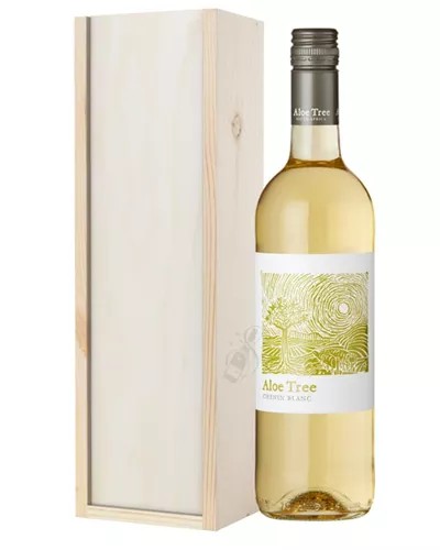 SouthAfricanCheninBlancWhiteWineGiftinWoodenBox