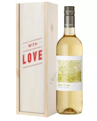 SouthAfricanCheninBlancWhiteWineValentinesWithLoveSpecialGiftBox