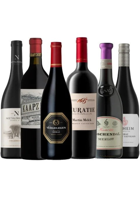 SOUTHAFRICANREDWINE–MixedCaseNo.2–6bottles