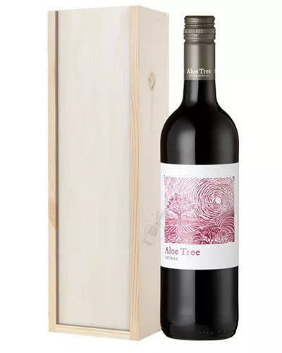 SouthAfricanShirazRedWineGiftinWoodenBox