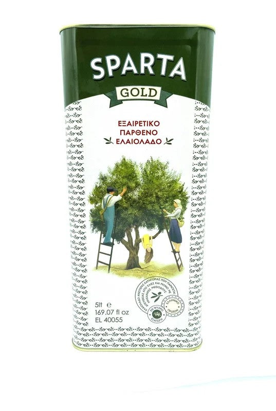 SpartaGoldExtraVirginOliveOil5LitreTin