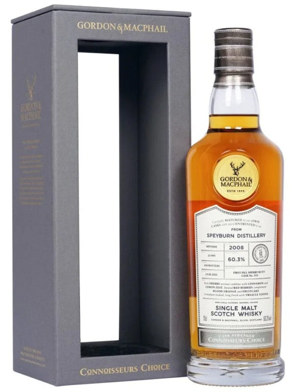 Speyburn12YearsConnoisseursChoice2008G&M70cl.60,3%