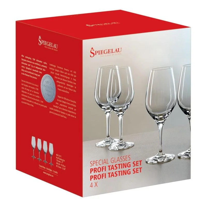 SpiegelauProfessional“Profi”WineTastingGlassesx4