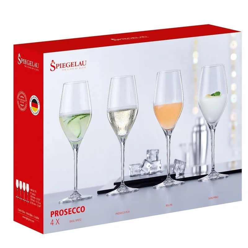 SpiegelauProseccoGlassesx4