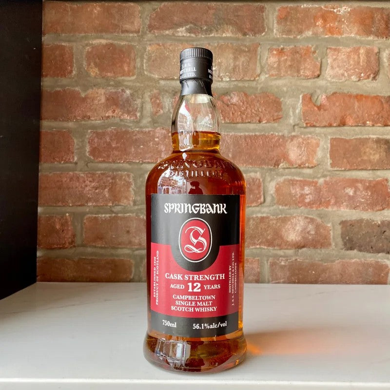 Springbank12YearOldCaskStrengthSingleMaltScotchWhiskyCampbeltown,Scotland