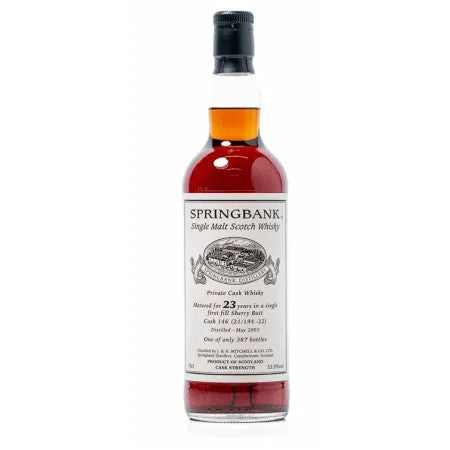 Springbank23YearOld–FirstFillSherryButtDistilled2001