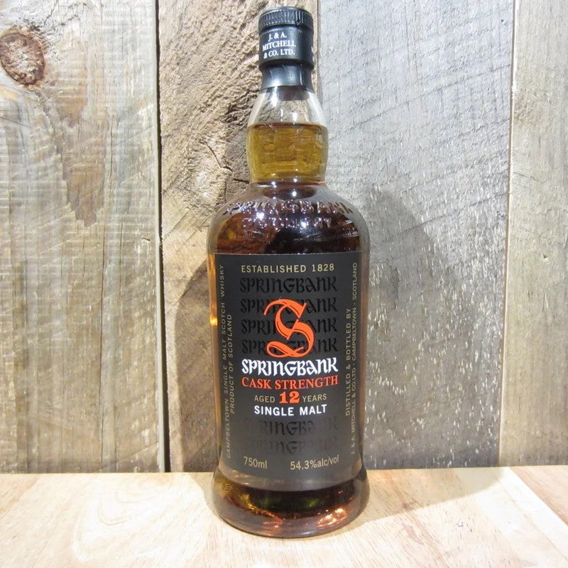 SpringbankCaskStrength12yr750ml