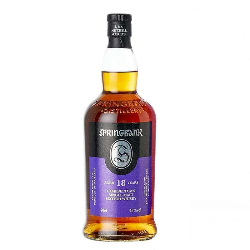 SpringbankSingleMalt18YearsRelease2022(70CL,46.0%Vol.)