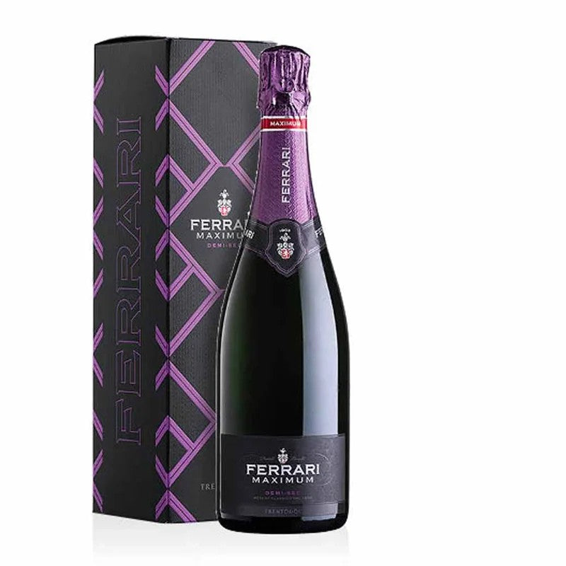 SpumanteFerrariMaximumDemiSecCl75Astucciata