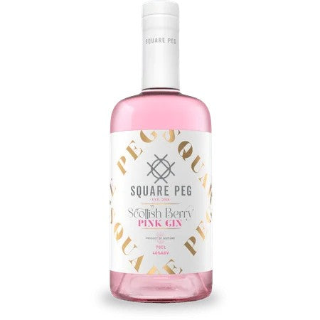 SquarePeg–ScottishBerryPinkGin(70cl,40%)