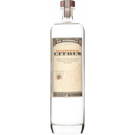 St.GeorgeCaliforniaCitrusVodka75cl(40%ABV)