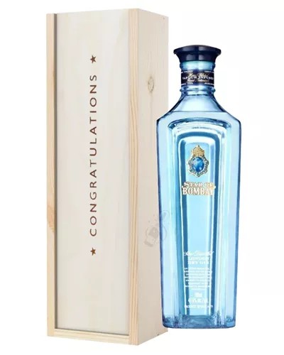 StarOfBombayGinCongratulationsGiftInWoodenBox