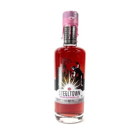 SteeltownWelshBlueberryGin50cl(43%ABV)