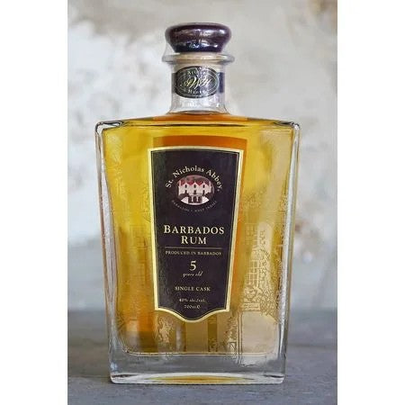 StNicholasAbbey5YearOldRum70cl(40%ABV)