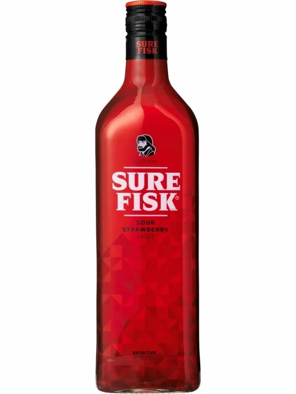 SUREFISK–SourStrawberryShot100cl.15%