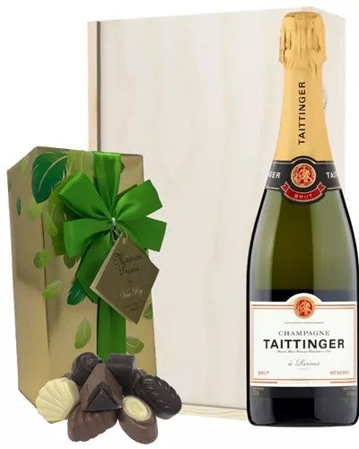 TaittingerChampagneandChocolateGiftSet