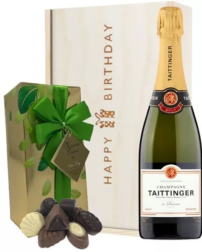 TaittingerChampagneandChocolatesBirthdayGiftBox