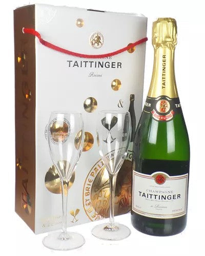 TaittingerChampagneBrandedGiftSetwithGlasses