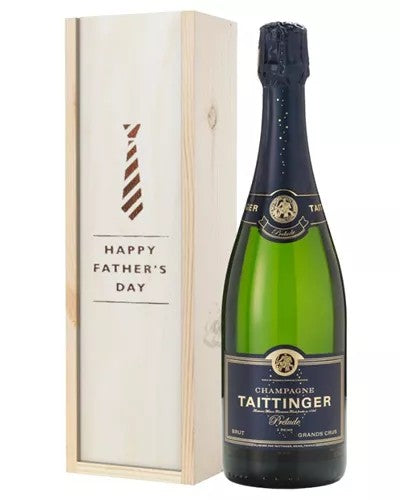 TaittingerPreludeChampagneFathersDayGiftInWoodenBox