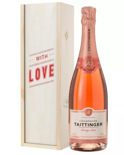 TaittingerRoseChampagneValentinesDayGift
