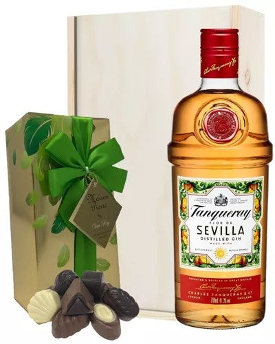 TanquerayFlorDeSevillaGinAndChocolatesGiftSet