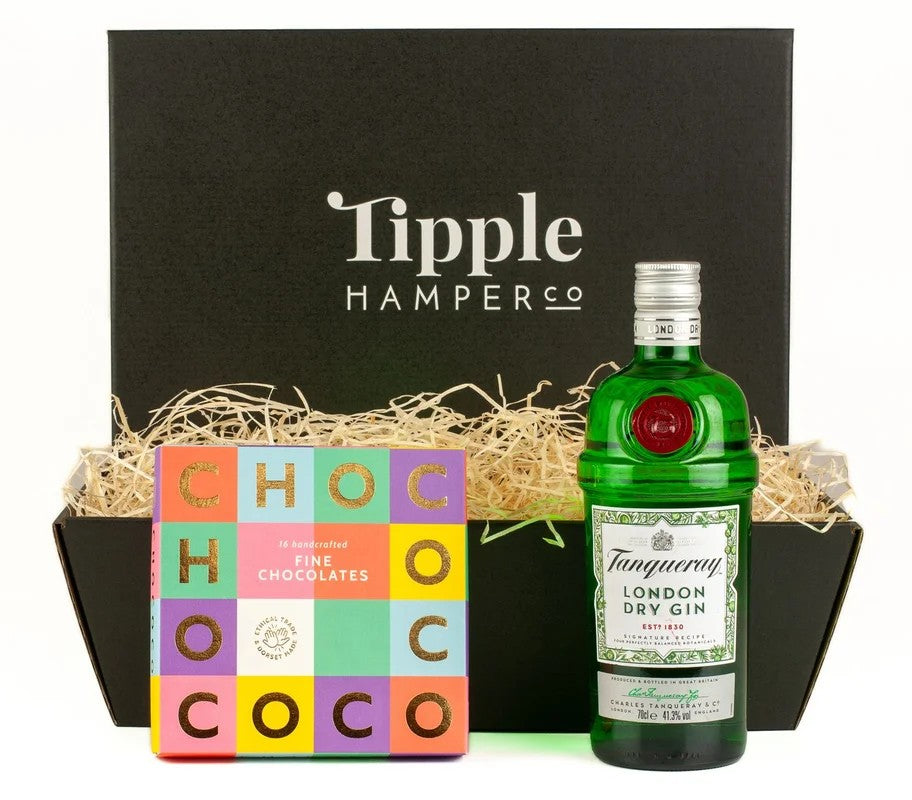 TanquerayGin&ChocolateHamper–41.3%ABV
