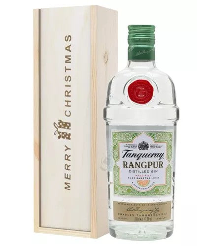 TanquerayRangpurGinChristmasGiftInWoodenBox