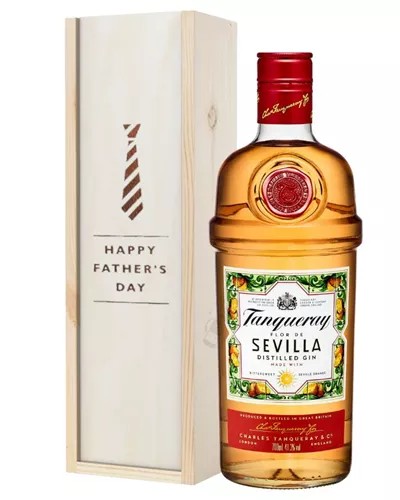TanqueraySevillaGinFathersDayGiftInWoodenBox