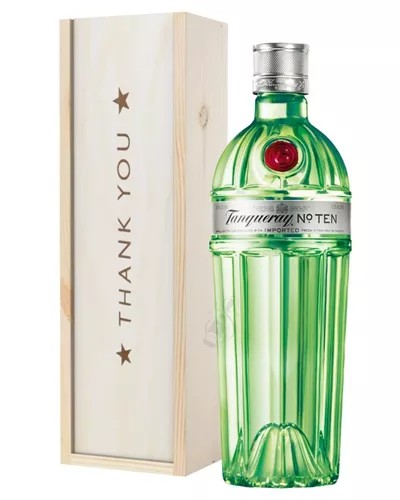 TanquerayTenGinThankYouGiftInWoodenBox