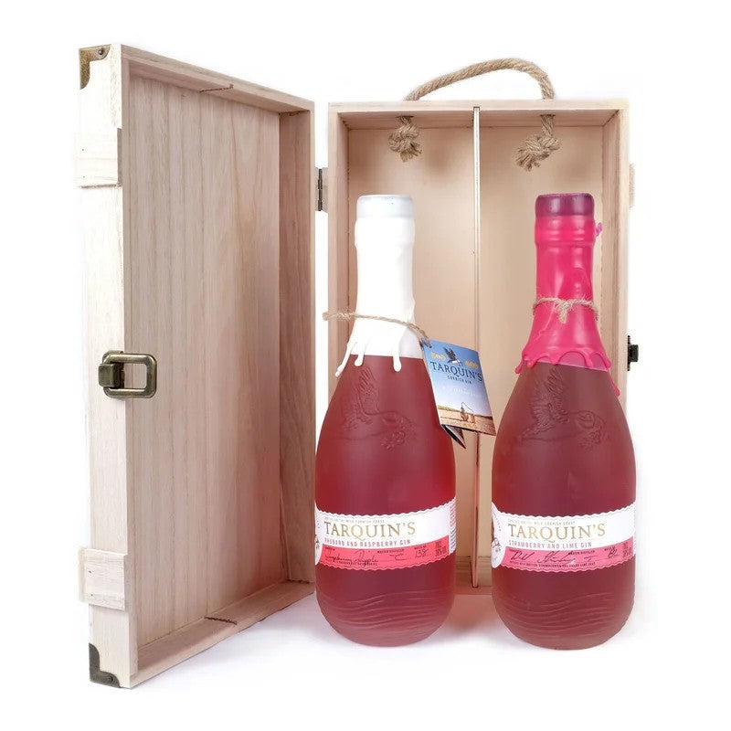 Tarquin’sFruityGinWoodenGiftBoxSet–38%ABV