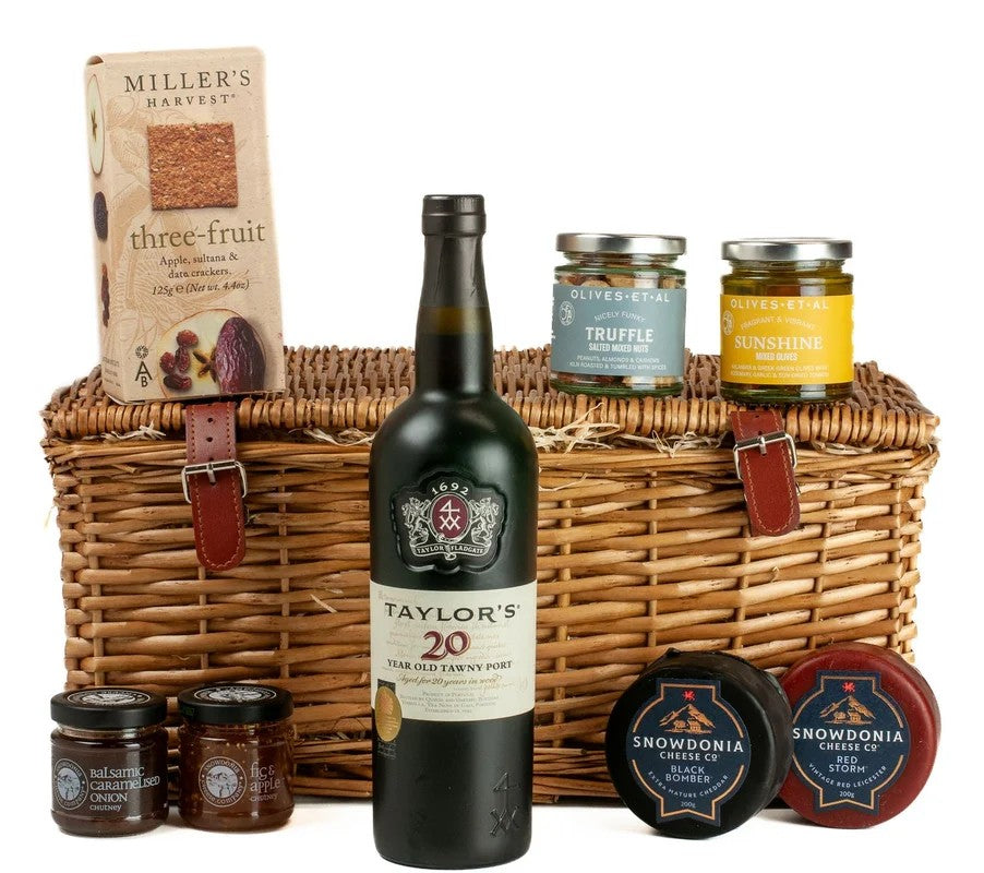 Taylor’s20YearOldPort,Cheese&NibblesHamper