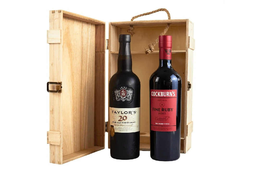 Taylor’s20YearOldPort&CockburnsFineRubyPortGiftBox
