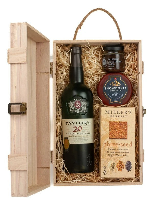 Taylor’s20YearOldTawnyPort&CheeseGiftBox