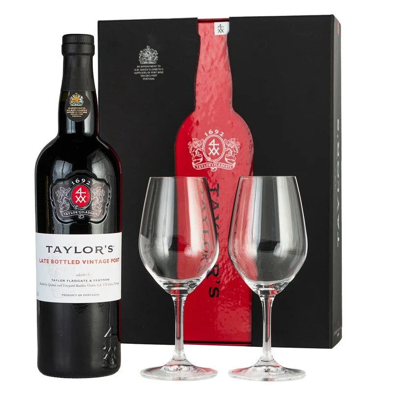 Taylor’sLBVLuxuryGiftBoxwith2Glasses