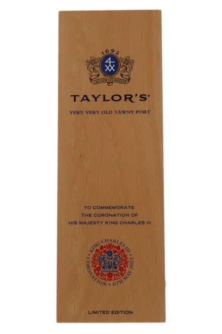 TaylorsVVOTKingsCoronationPortSlightlyDamagedGiftBox