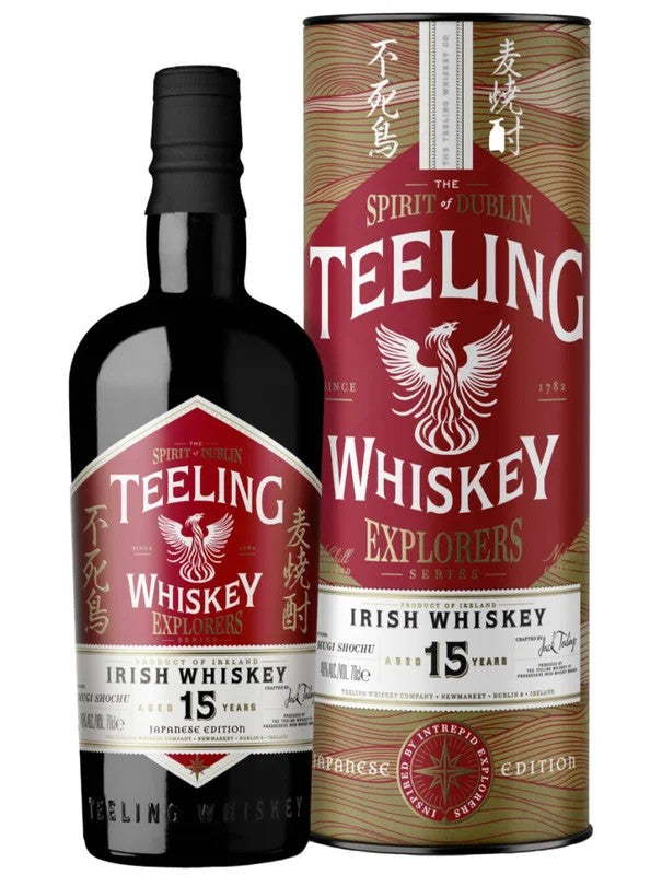 TeelingWhiskey–15YearsExplorersSeriesJapaneseEdition#MugiShochu70cl.46%