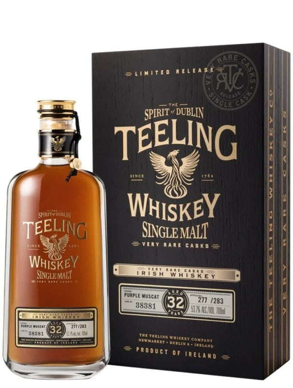 TeelingWhiskey–32YearsPurpleMuscatCaskFinish70cl.51,4%