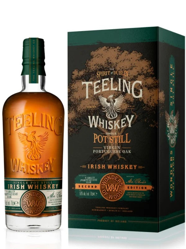 TeelingWhiskey–WondersofWood2:ndEd.PortugueseOakSinglePotStill70cl.50%
