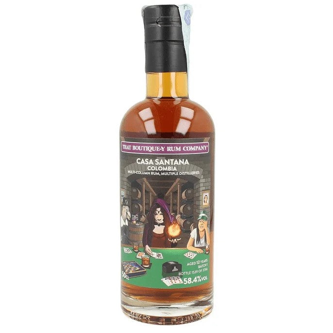 Thatboutique-yrumcompanyCasaSantanaColombiaMultiColumnRumMultipleDis.Batch112YO(50CL,58.4%Vol.)