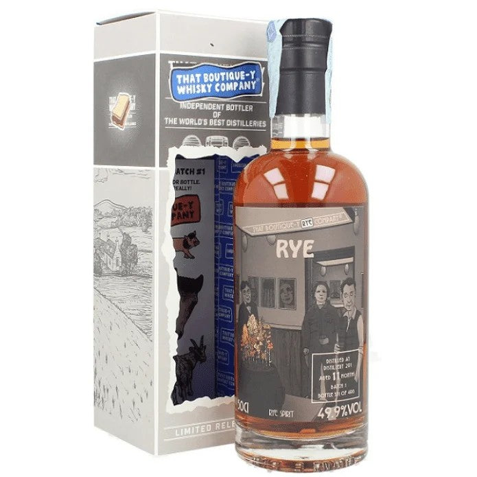 ThatBoutique-yWhiskeyCompanyDistillery291–RyeBatch1–11Months(50CL,49.9%Vol.)