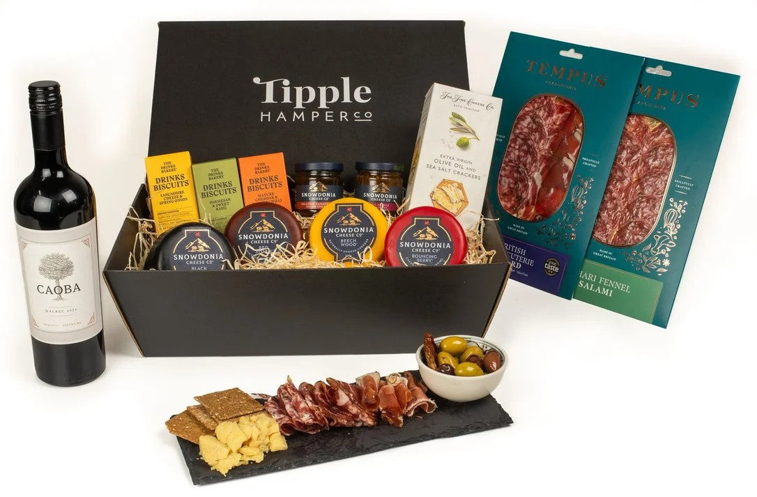 TheArtisanRedWine,Cheese,&CharcuterieHamper