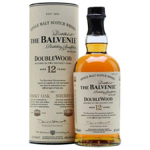 TheBalvenie12YearsOldDoublewoodSingleMaltScotchWhisky(70CL,40.0%Vol.)