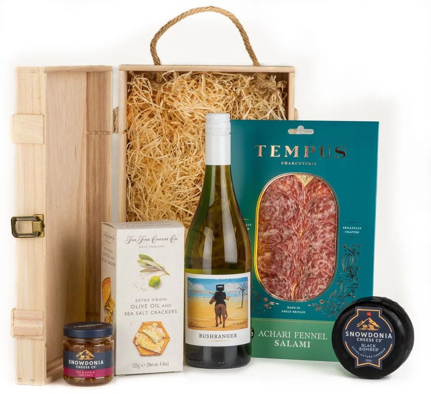 TheChardonnayWhiteWine&CheeseGiftBox