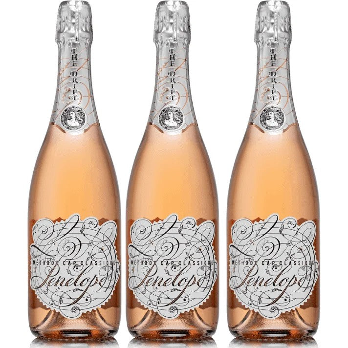 TheDriftEstatePenelopeMethodeCapClassique(MCC)SparklingRosé3x750mlCase
