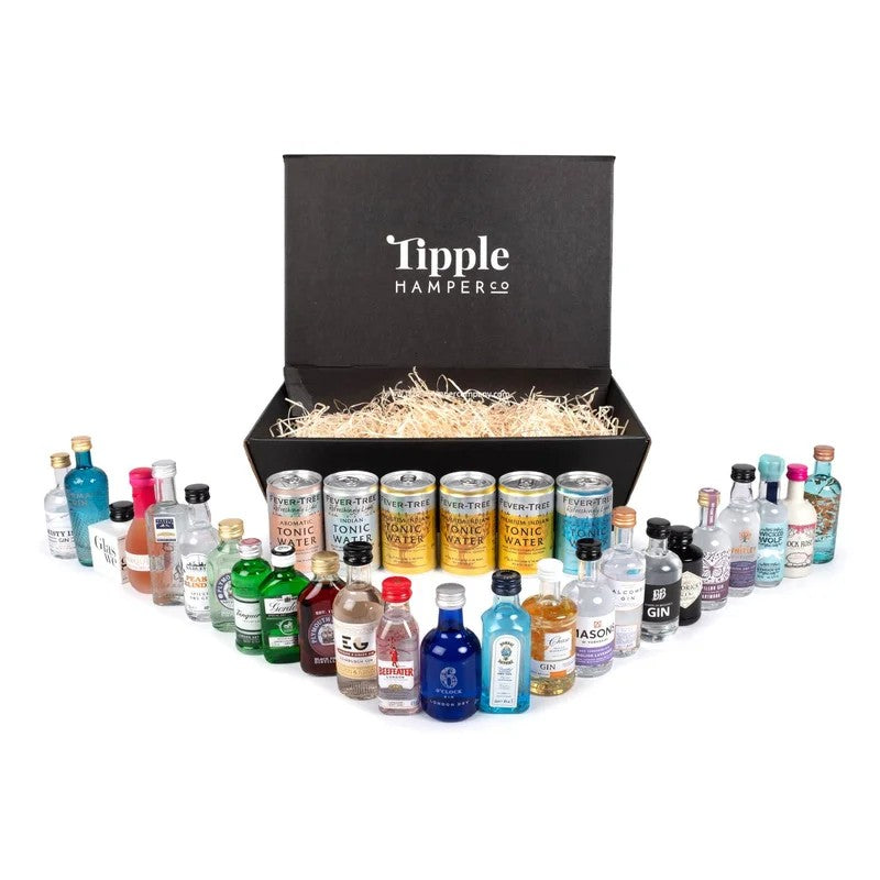 TheExpert–MiniatureGinSelectionTastingHamper–57%ABV
